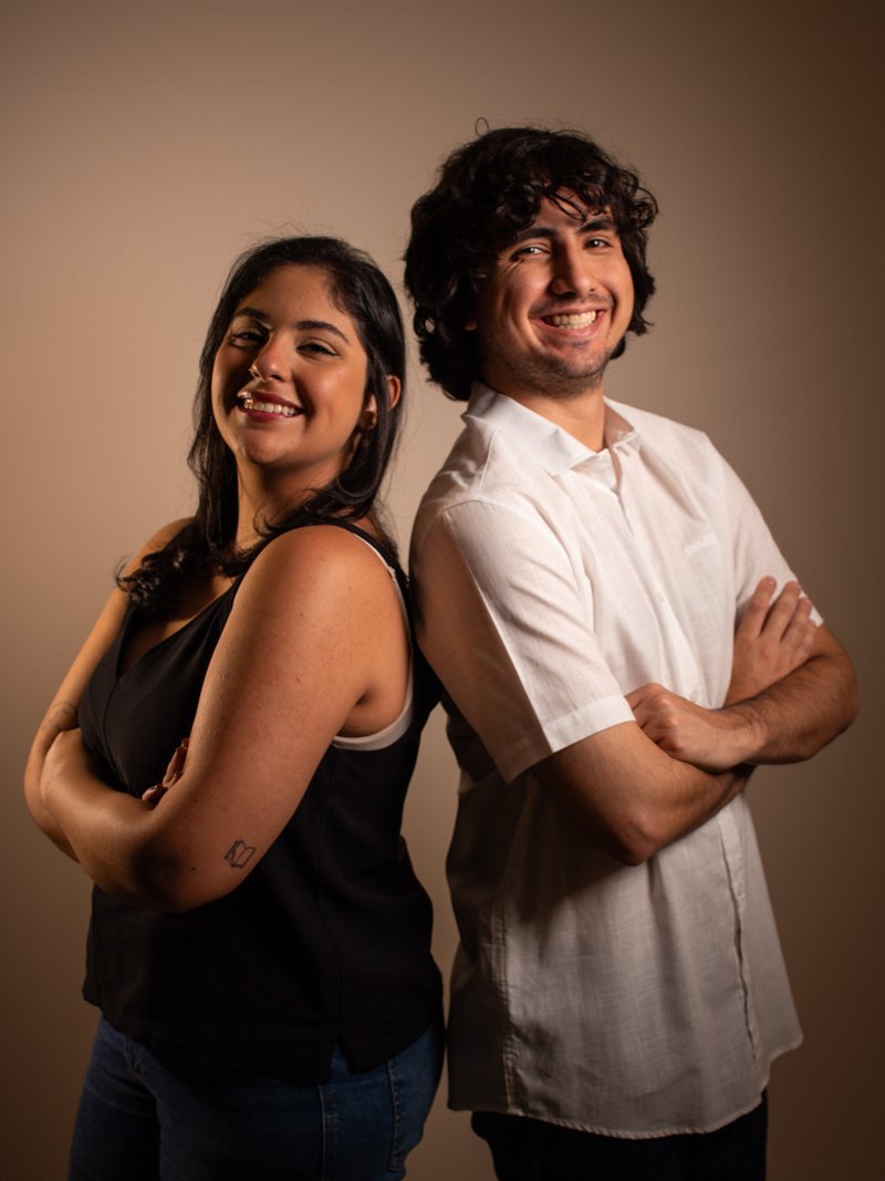 Gustavo Lino e Maria Luiza Ribeiro, psicólogos da Panorama Psicologia e Saúde